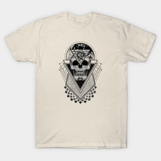 Geometric Skull T-Shirt